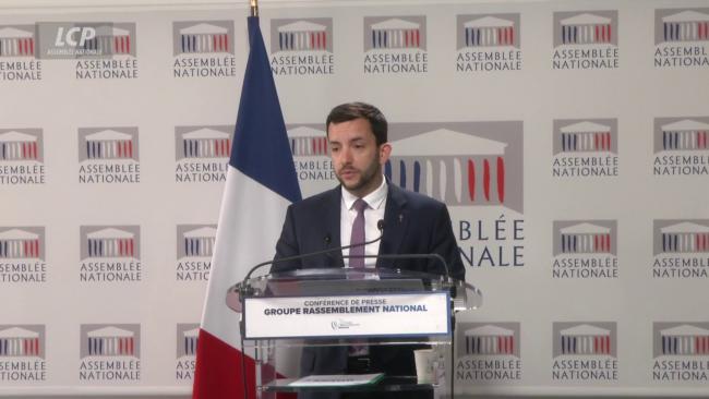 Budget 2027 : le Rassemblement national s'oppose à la motion de rejet socialiste