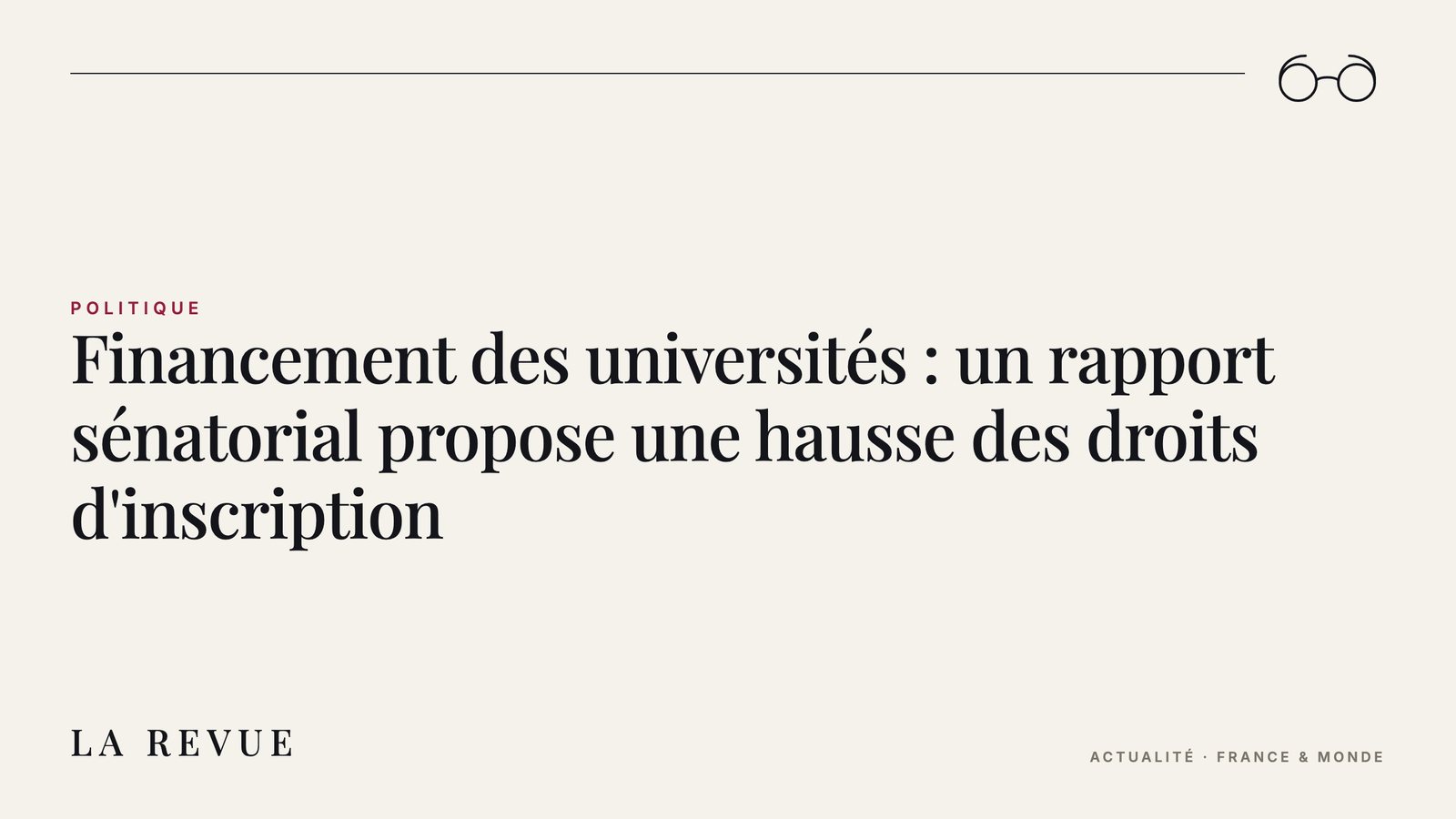 Financement des universités : un rapport sénatorial propose une hausse des droits d'inscription